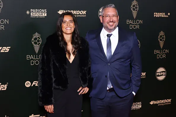 Filipa Patão, treinador do Benfica, na gala da Bola de Ouro 2024. Foto: Getty Images