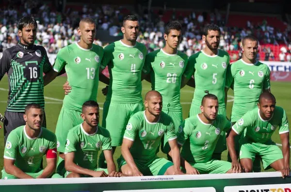 Algérie - Arménie - 20140531 - Equipe d&#039;Algérie