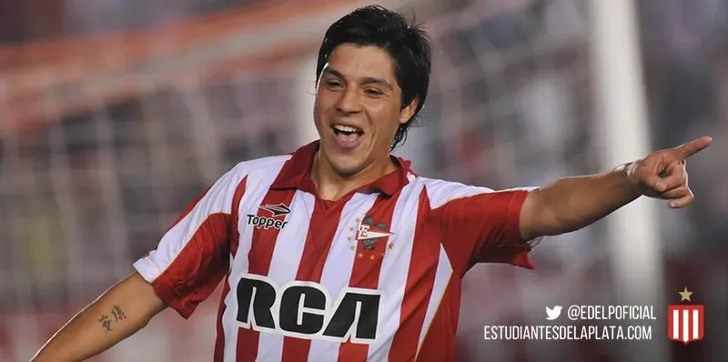 Enzo Pérez volverá a jugar con la camiseta de Estudiantes. (Foto: EdelpOficial)