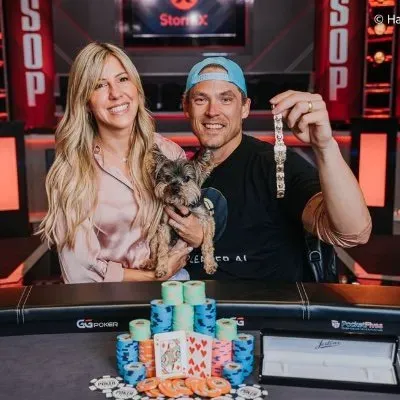 Alex Foxen na WSOP (Foto: Reprodução @WAFoxen)