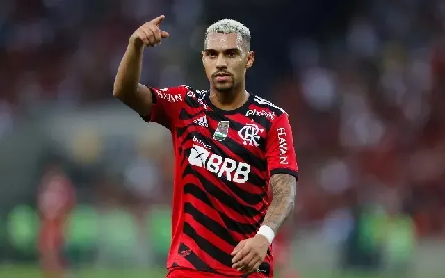 Matheuzinho em ação pelo Flamengo – Foto: Gilvan de Souza/Flamengo