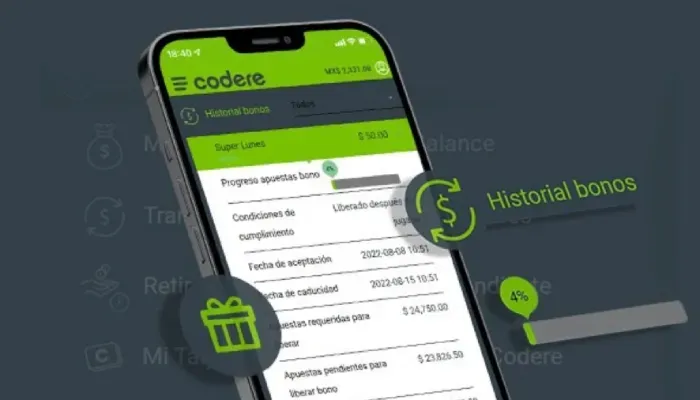 Cómo retirar dinero de Codere