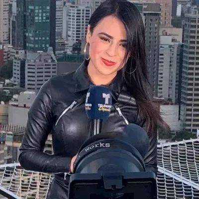 Iris Cisneros fichó por TV Azteca. (X de Iris Cisneros)