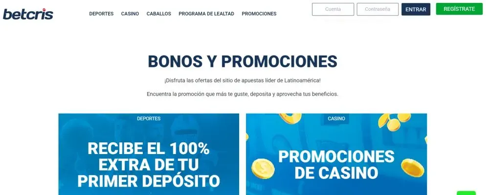 Betcris app