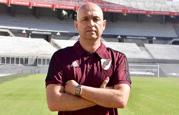 Sebastián Pait dejará el cargo de Coordinador General del Fútbol Formativo (Foto: Prensa River)