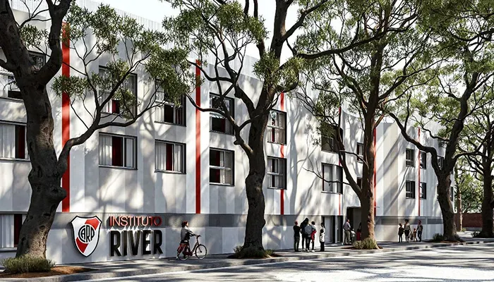 Así será el Instituto River (Render, Foto prensa River)