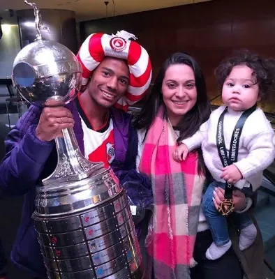 Vanesa Britos habló de River y De La Cruz.