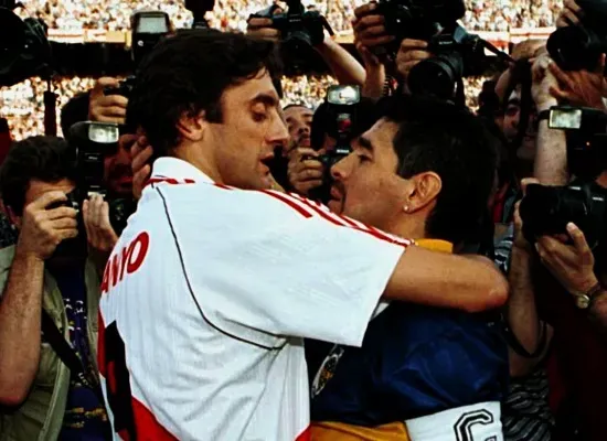 Maradona elogió a Francescoli en su momento. (Archivo)