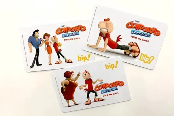 Diseño Tarjeta Bip Condorito