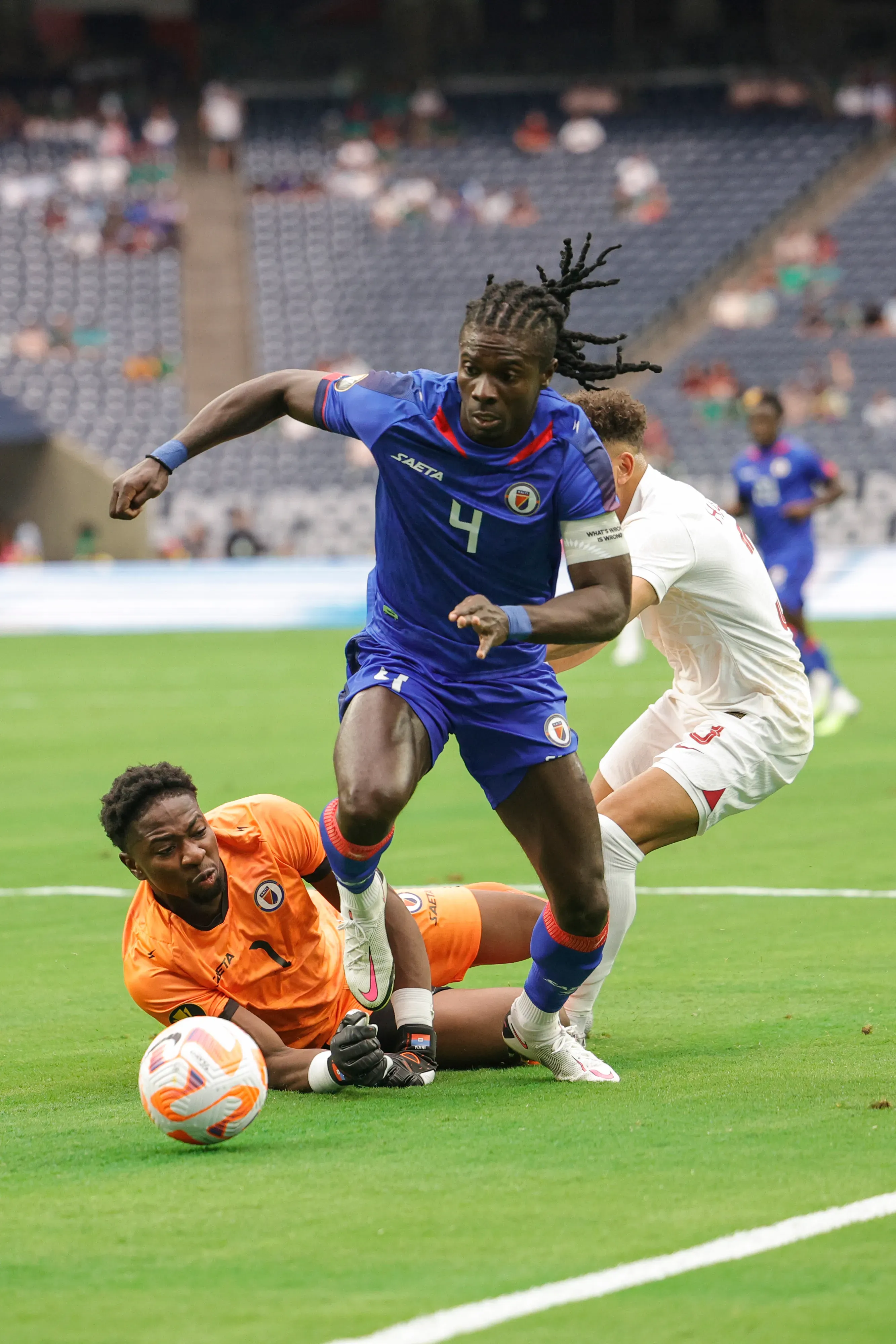 Ricardo Adé es pieza clave en la selección de Haití (Photo by Carmen Mandato/Getty Images)
