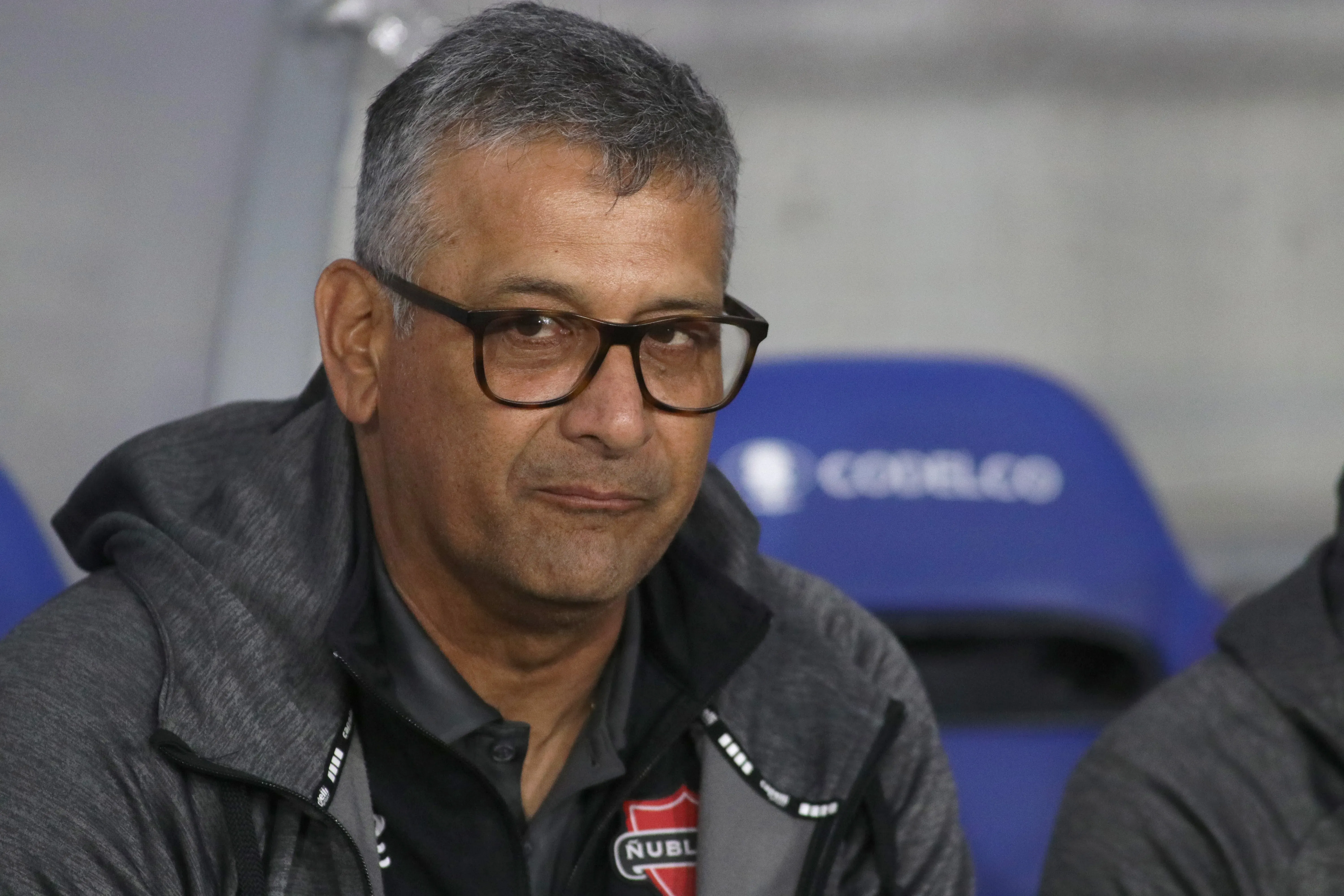 Ronald Fuentes dio a entender que tiene los días contados en Ñublense, ¿o no? (Jorge Loyola/Photosport).