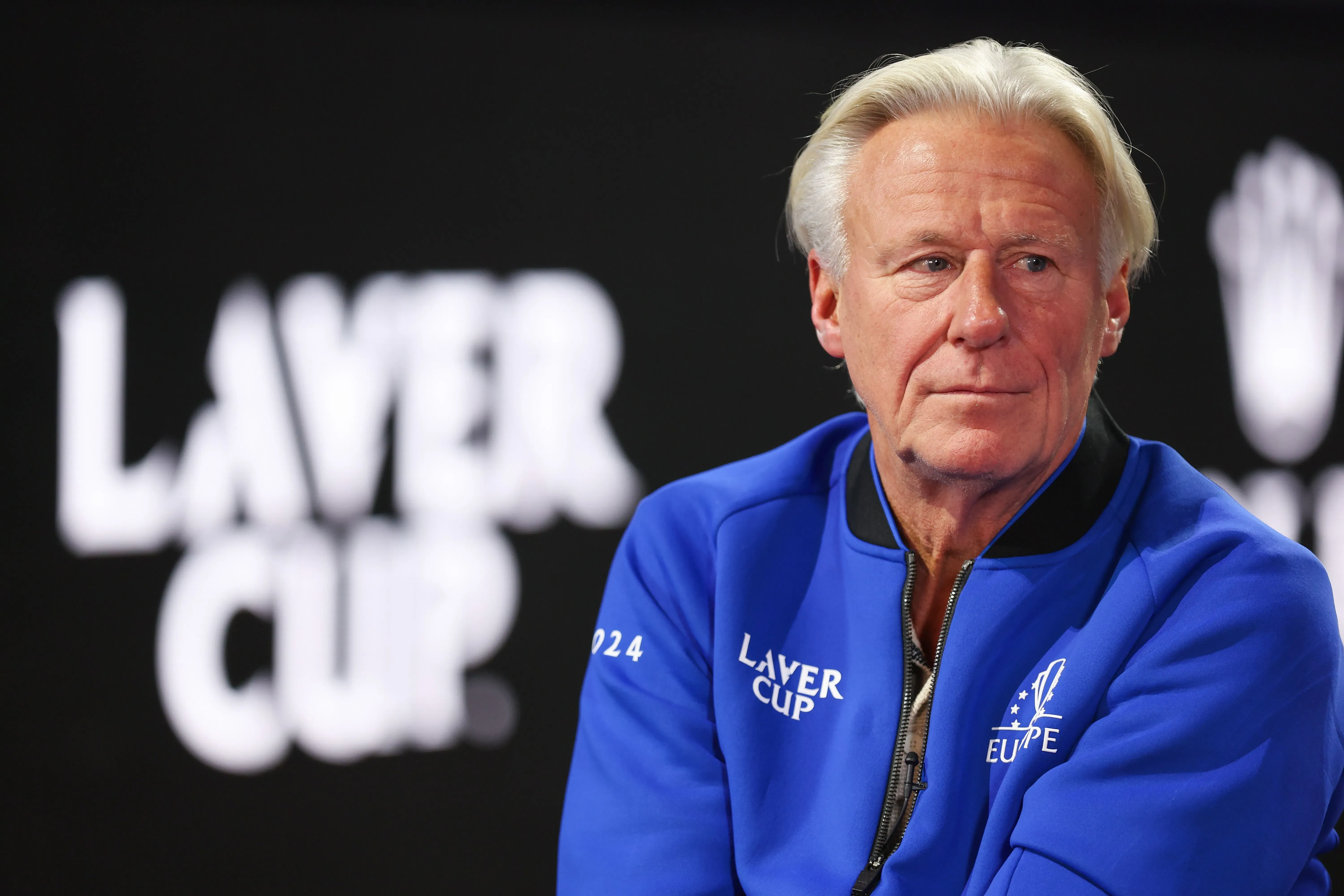 Björn Borg recordó su retiro.  (Photo by Maja Hitij/Getty Images for Laver Cup)