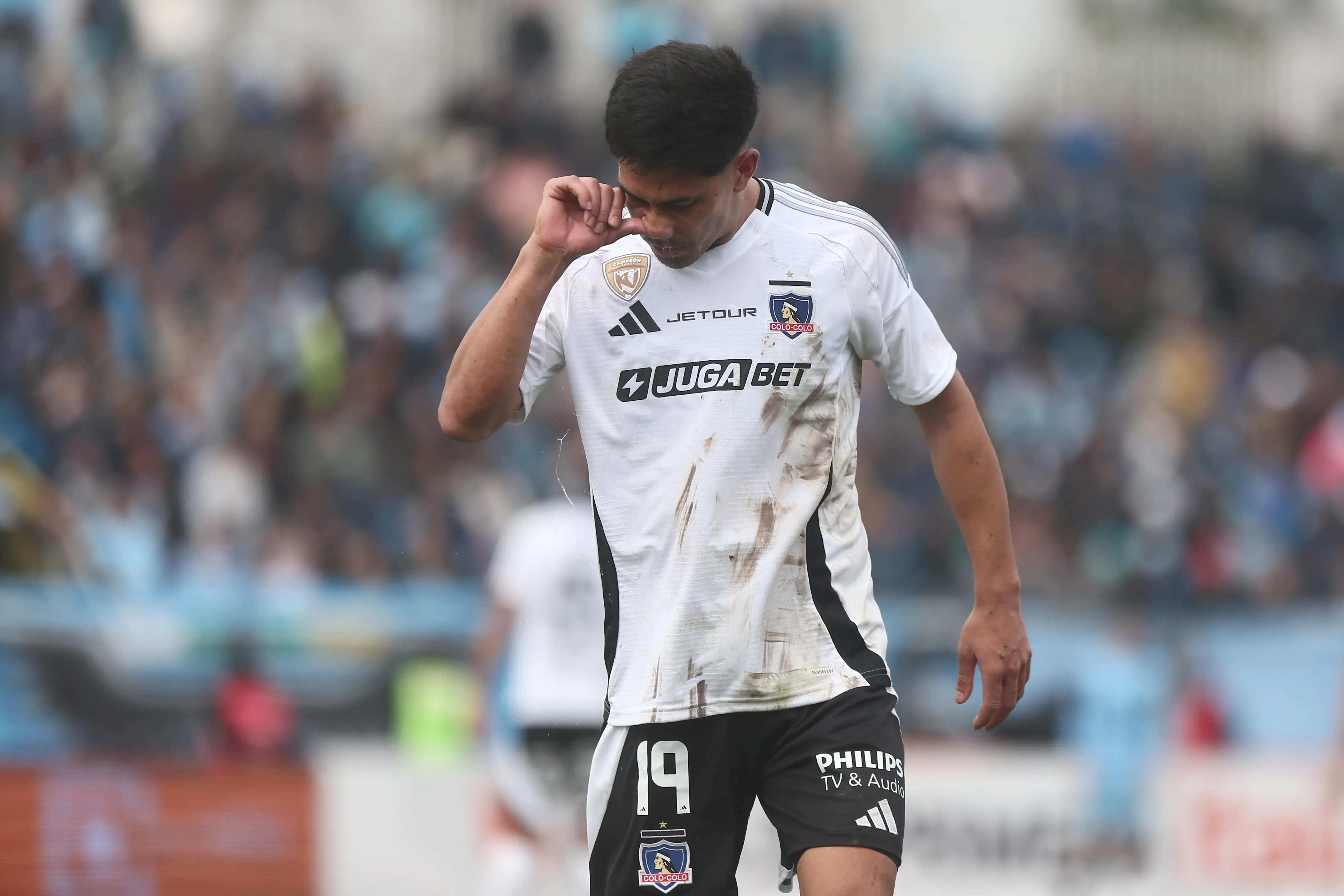 Salomón Rodríguez no para de darle problemas a Colo Colo. Foto: Photosport.