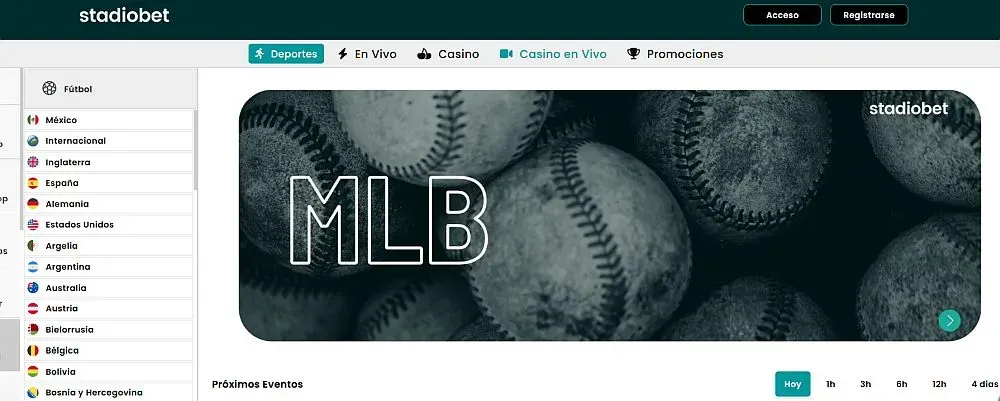 Código promocional Stadiobet