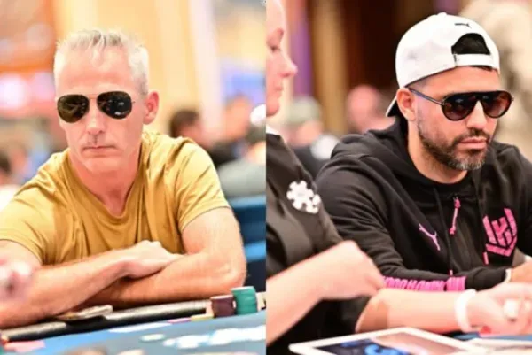 Damian Salas e Sergio Agüero (Foto: CodigoPoker)