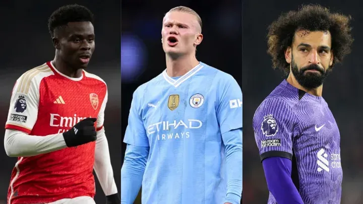 Arsenal, Manchester City y Liverpool van por el título de la Premier League.