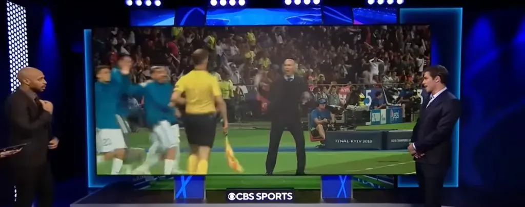 Para Henry, el gesto de Zidane lo dice todo.