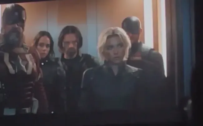 Guardián Rojo, Ghost, Bucky Barnes, John Walker y Yelena Belova en el tráiler de Thunderbolts*