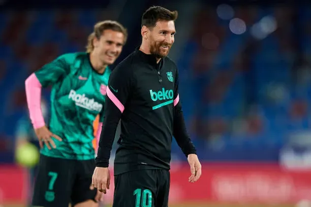La reunión entre Messi y Griezmann no parece demasiado probable. (Photo by Jose Breton/Pics Action/NurPhoto via Getty Images)
