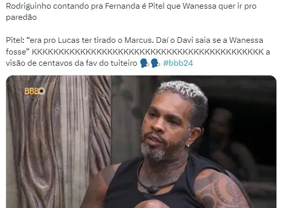 Web detona Rodriguinho no BBB 24