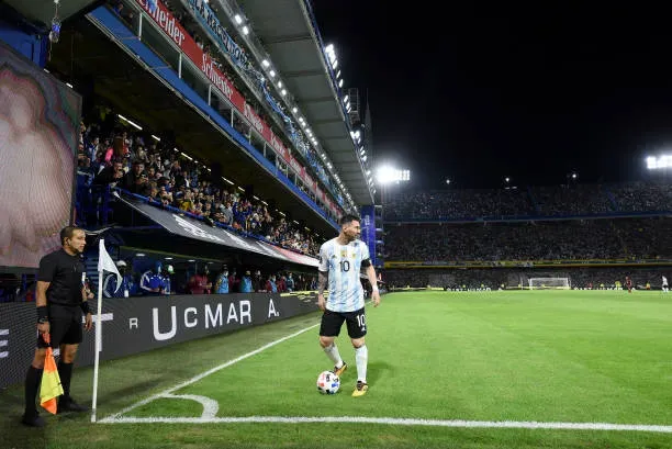 Será el primer partido de la Selección Argentina en La Bombonera desde Marzo del 2022. (Photo by Marcelo Endelli/Getty Images)