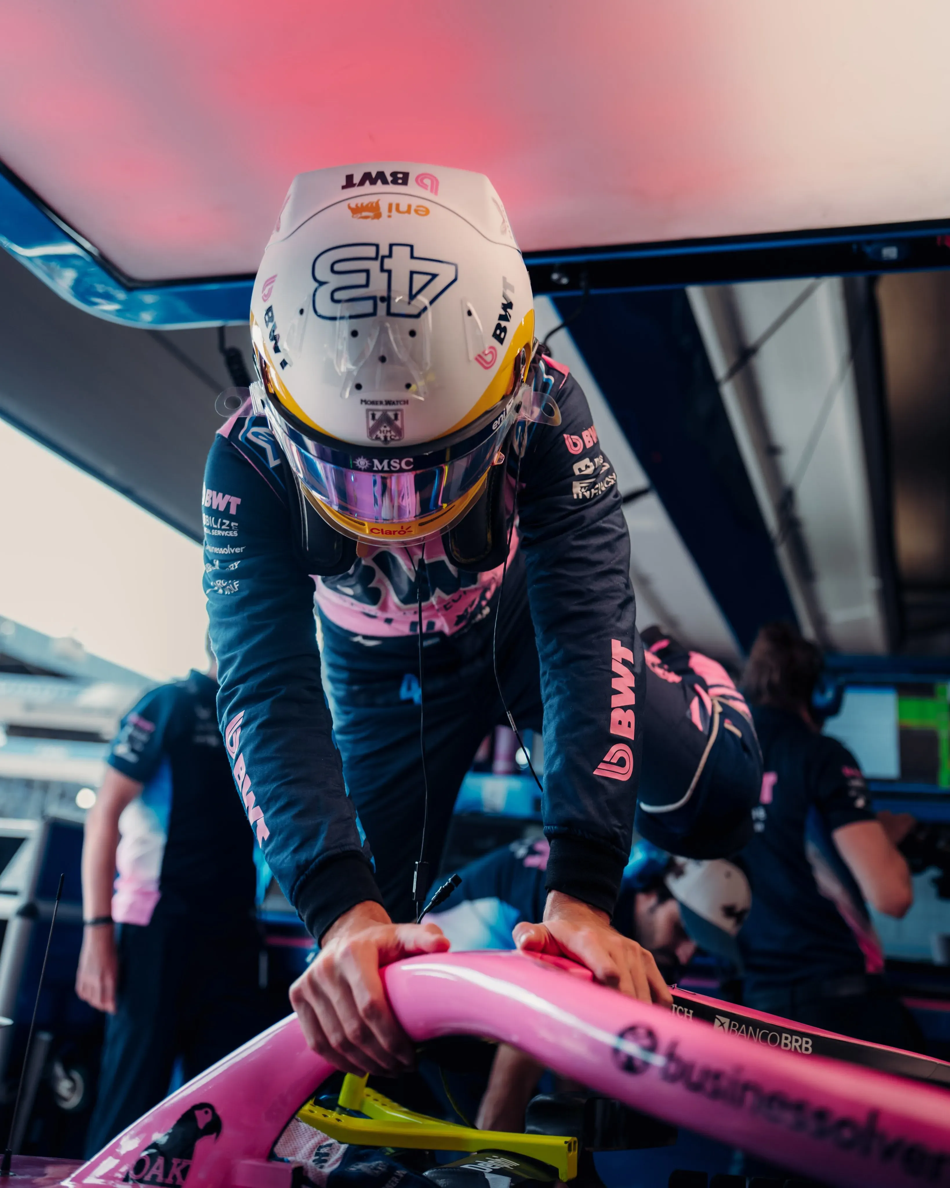 Franco Colapinto espera el debut en el nuevo auto, que será el 23 de enero.