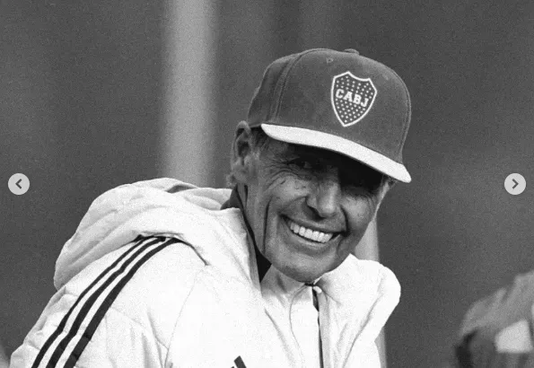 La imagen de Russo en el posteo de Paredes. (@LeoParedes20)