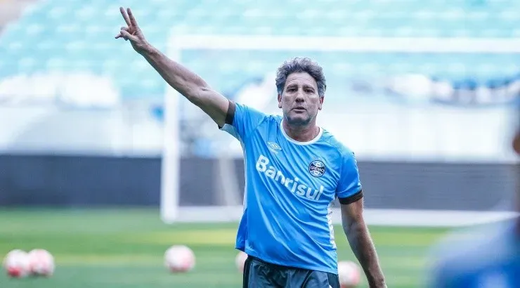 Renato será recordista no Tricolor – Foto: Lucas Uebel/Grêmio.