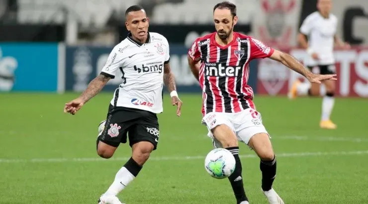 Otero fez o gol da vitória do Timão – Foto: Rodrigo Coca/Corinthians.