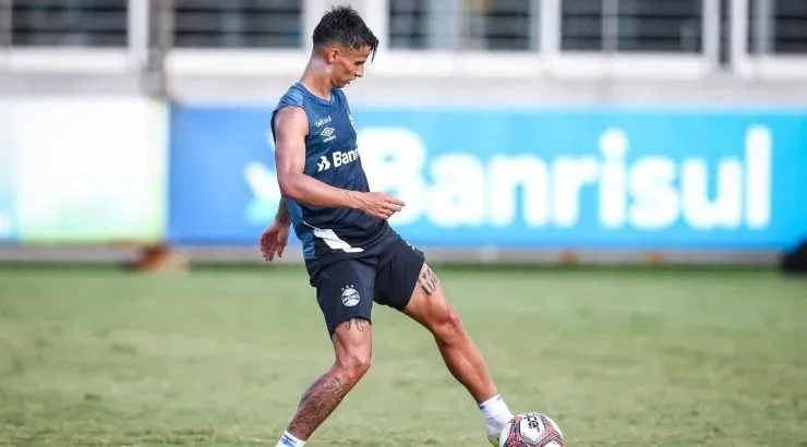 Jovem entrou bem contra o Palmeiras – Foto: Lucas Uebel/Flickr Oficial do Grêmio/Divulgação.