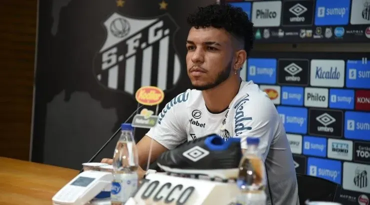 Moraes foi anunciado como reforço, mas ainda não estreou – Foto: Ivan Storti/Flickr Oficial do Santos/Divulgação.
