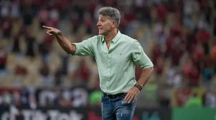 Foto: Alexandre Vidal/CRF – Resultado da Libertadores deve definir o futuro de Renato no Flamengo.