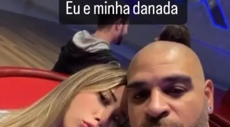 Reprodução/Instagram Adriano Imperador