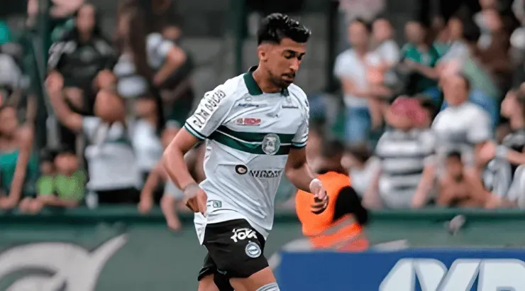 Foto: Rafael Ianoski/Coritiba – Marcelino Moreno teve grande estreia