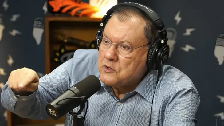 Milton Neves, jornalista esportivo – Foto: Reprodução/YouTube