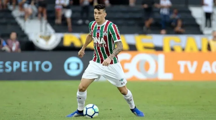 Ibañez foi um dos zagueiros lembrados pela torcida do Fluminense. Foto: Divulgação/Twitter