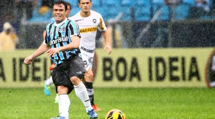 Kleber não teve uma boa relação com Felipão – Foto: Lucas Uebel/Grêmio.