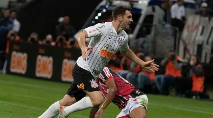 Boselli comemora gol contra o Botafogo-SP. (Foto: Daniel Augusto Jr/Ag. Corinthians)
