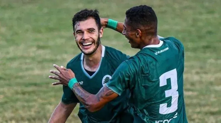 Jogadores do Boavista comemoram gol (Foto: Reprodução/Instagram)