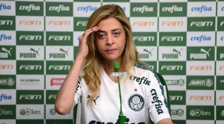 Leila pereira quer contratar mais um atacante para Abel Ferreira. Foto: César Greco/ Palmeiras