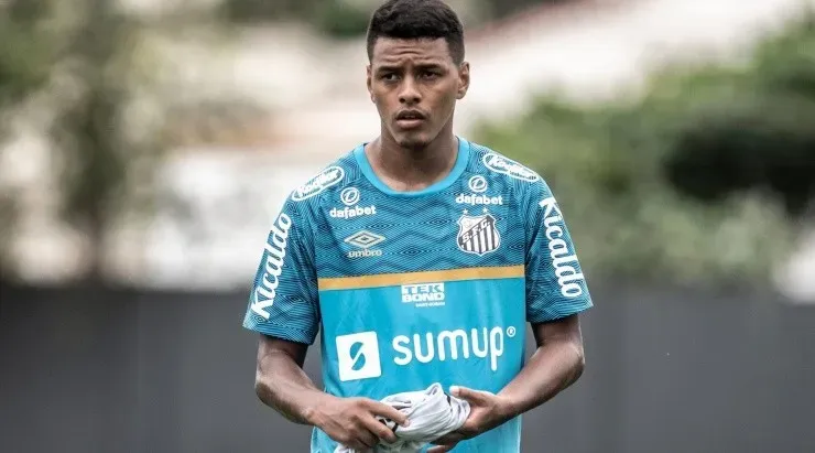 Foto: Ivan Storti/Santos FC/Divulgação – Tailson: será observado pelo Peixe neste início de 2022