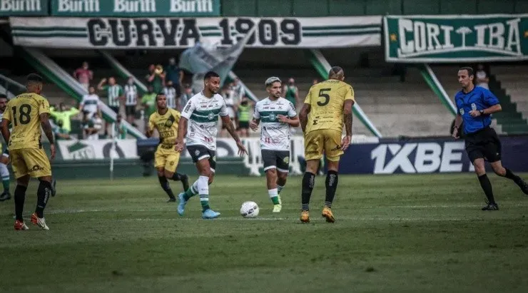 Foto: Divulgação/Coritiba – O Coxa não saiu do 0x0 em casa com o FC Cascavel