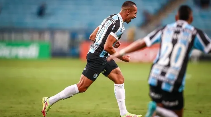 Foto: Lucas Uebel/Grêmio/Divulgação – Nicolas: voltou a ser destaque no final de semana