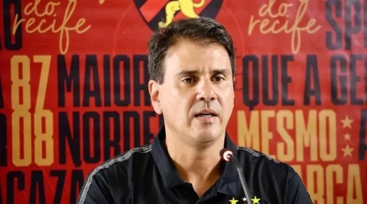 Jorge Andrade, executivo de futebol do Sport — Foto: Anderson Stevens / Sport Club do Recife