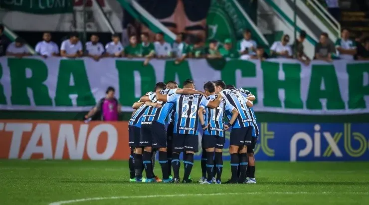 Foto: Lucas Uebel/Grêmio/Divulgação – Grêmio não saiu do 0x0 com a Chapecoense na Arena Condá (SC)