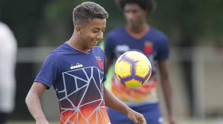 O jovem Vinícius é uma das opções de Abel. Foto: Rafael Ribeiro/Vasco