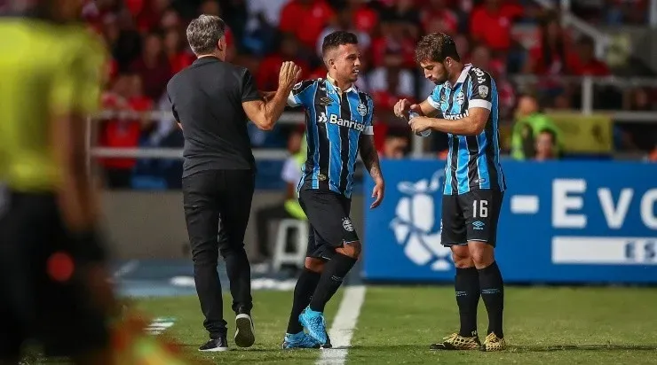 Lucas Silva vem se destacando e ganhou elogios do técnico. Foto: Lucas Uebel/ Grêmio.