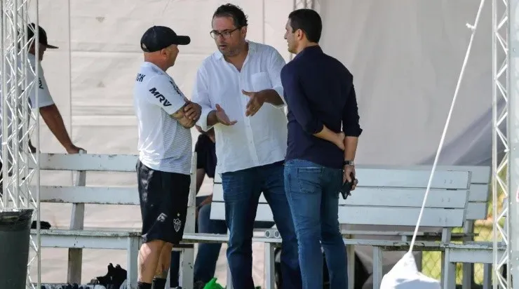 Mattos continua na busca por reforços para Sampaoli – Foto: Bruno Cantini/Atlético.
