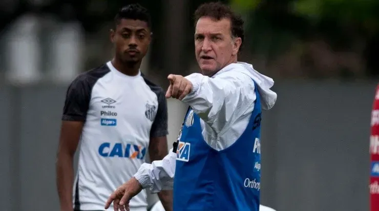 Cuca falou sobre a lesão de Bruno Henrique – Foto: Ivan Storti/Santos FC.