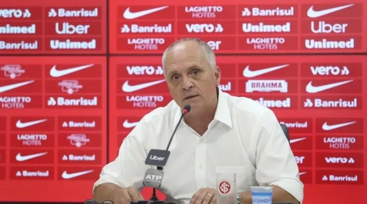Marcelo Medeiros revela que não teria demitido Odair Hellmann se pudesse voltar ao tempo. Foto: Ricardo Duarte/Internacional